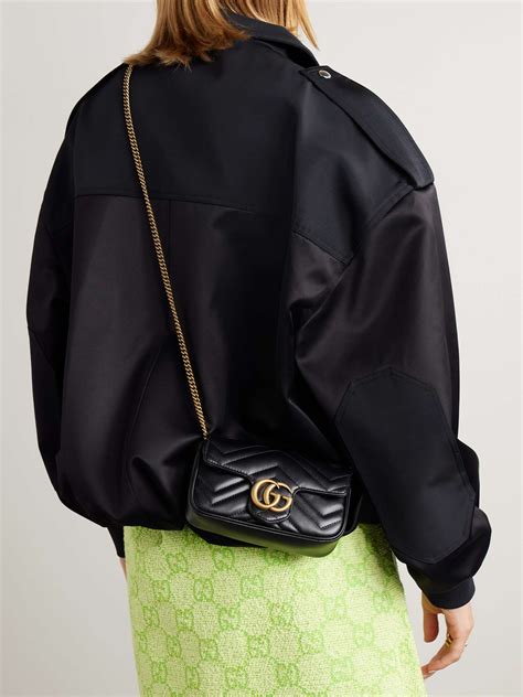 dustbag gucci marmont|Gucci super mini shoulder bag.